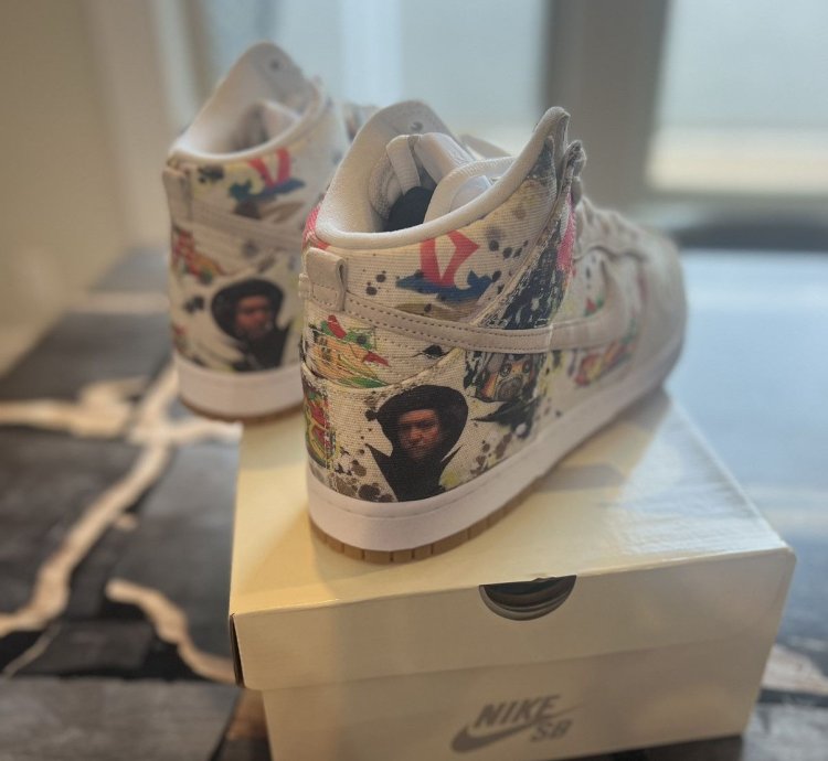 Supreme Nike Sb Dunk High Rammellzee Size 12