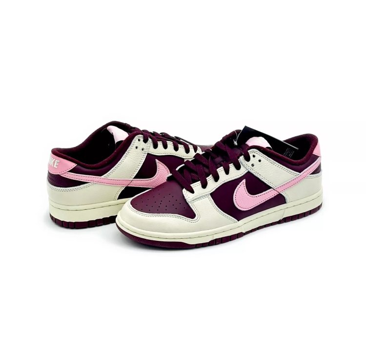 Dr9705-100 Nike Dunk Low Valentines Day 2023 Sail Beige Pink Brown Chocolate