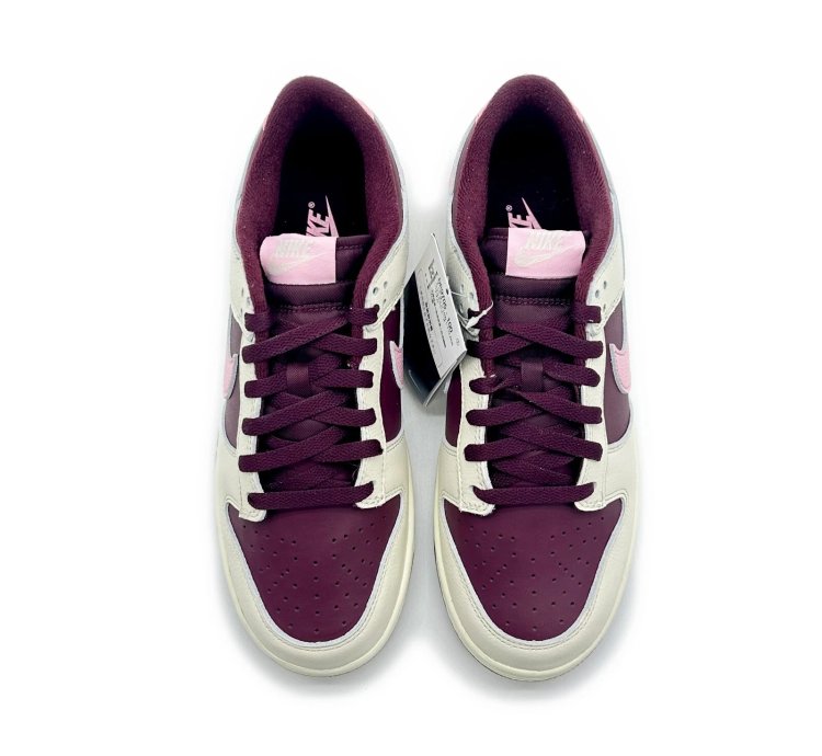 Dr9705-100 Nike Dunk Low Valentines Day 2023 Sail Beige Pink Brown Chocolate