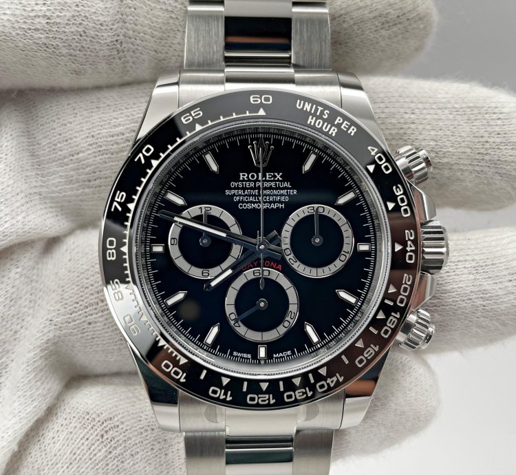 Rolex Daytona 2025 New Black Dial 126500ln