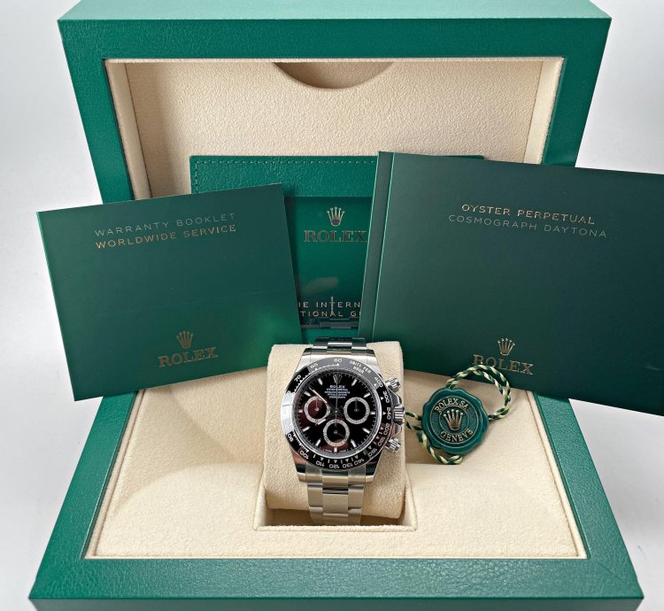 Rolex Daytona 2025 New Black Dial 126500ln