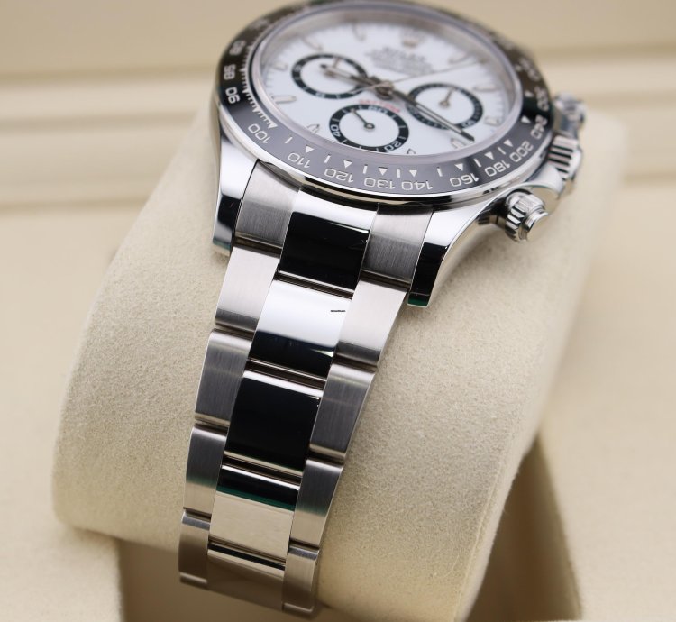 Rolex Daytona 2025 New Daytona Panda White Dial 126500ln New Unworn Full Set