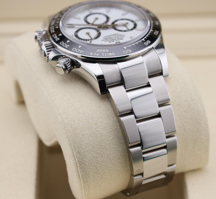 Rolex Daytona 2025 New Daytona Panda White Dial 126500ln New Unworn Full Set