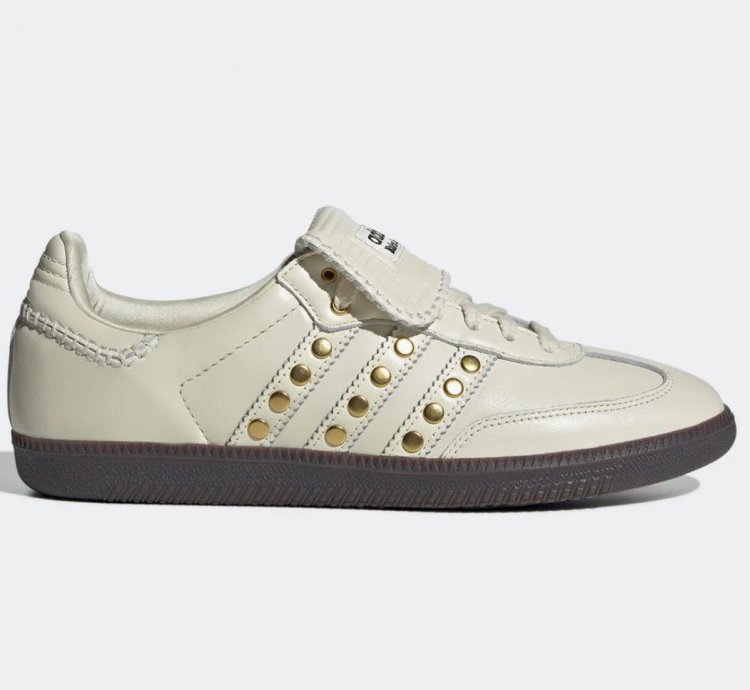 Adidas Wales Bonner Studded Samba White Size 9 Ships Asap