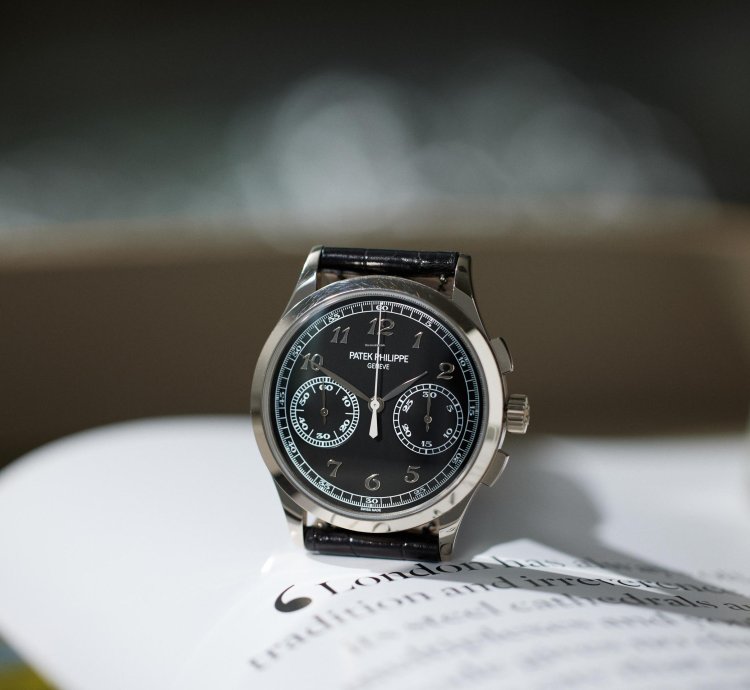 Patek Philippe Chronograph 5170g-010 Black Dial 2017 White Gold Unpolished Full Set