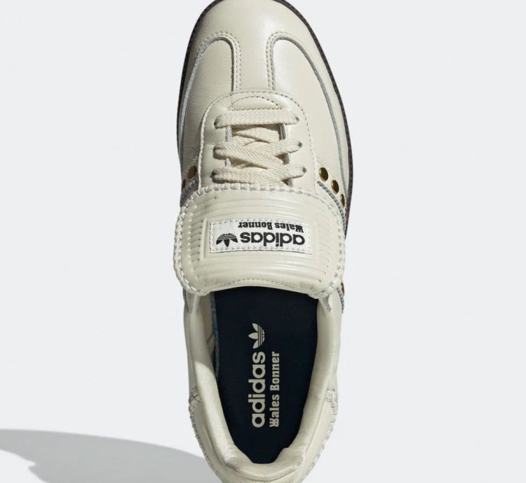 Adidas Wales Bonner Studded Samba White Size 9 Ships Asap
