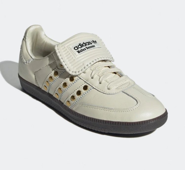 Adidas Wales Bonner Studded Samba White Size 9 Ships Asap