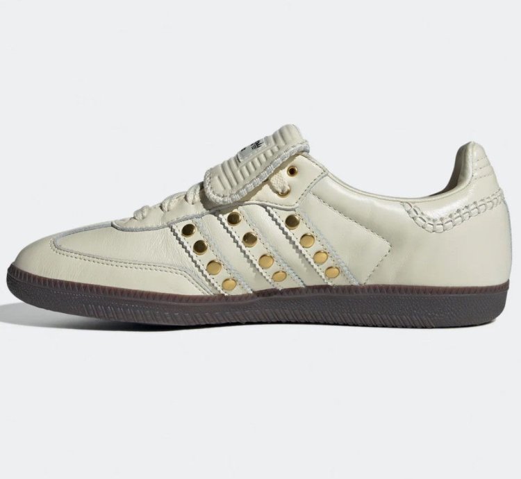 Adidas Wales Bonner Studded Samba White Size 9 Ships Asap