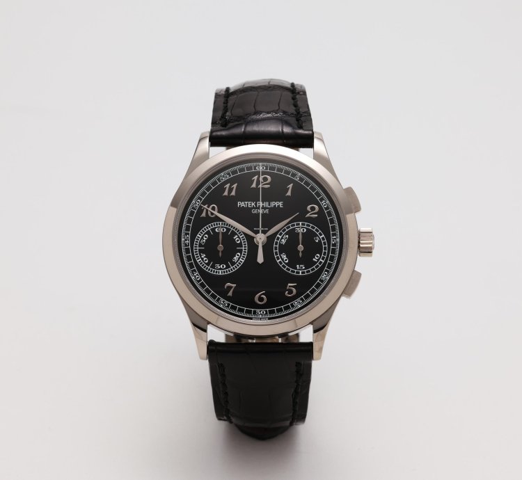 Patek Philippe Chronograph 5170g-010 Black Dial 2017 White Gold Unpolished Full Set
