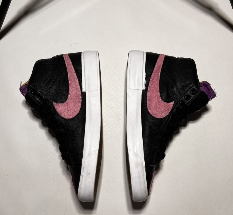 Rare Nike Sb Zoom Blazer Mid Edge Black