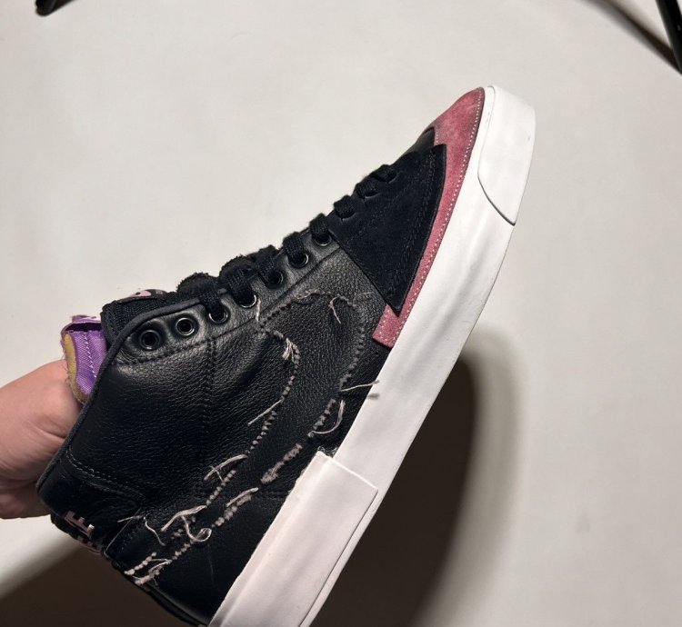 Rare Nike Sb Zoom Blazer Mid Edge Black