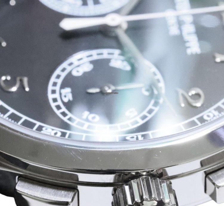 Patek Philippe Chronograph 5170g-010 Manual Winding White Gold Good