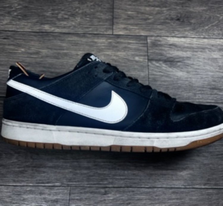 Rare Size 10 5 - Nike Sb Zoom Dunk Low Pro Black Gum 2017