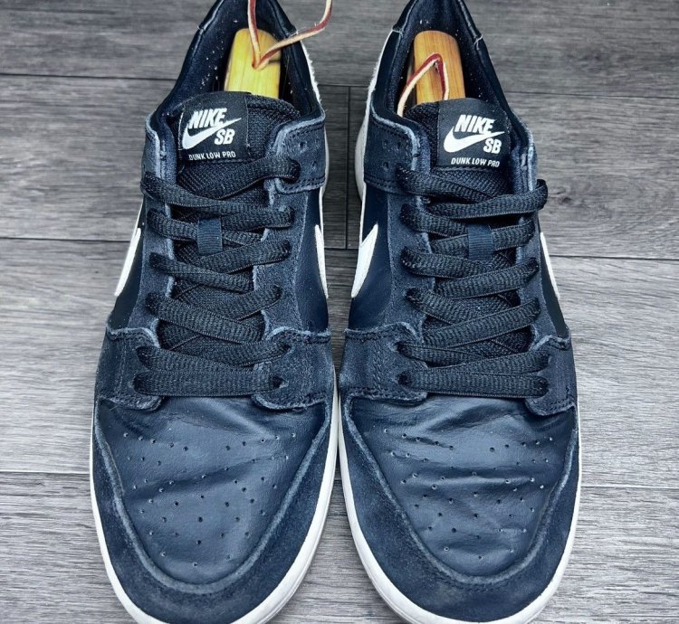 Rare Size 10 5 - Nike Sb Zoom Dunk Low Pro Black Gum 2017