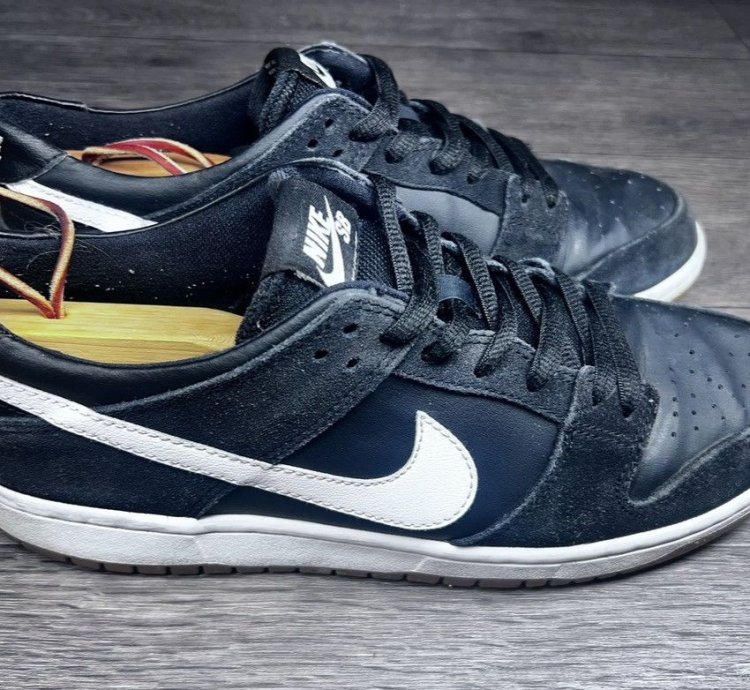 Rare Size 10 5 - Nike Sb Zoom Dunk Low Pro Black Gum 2017