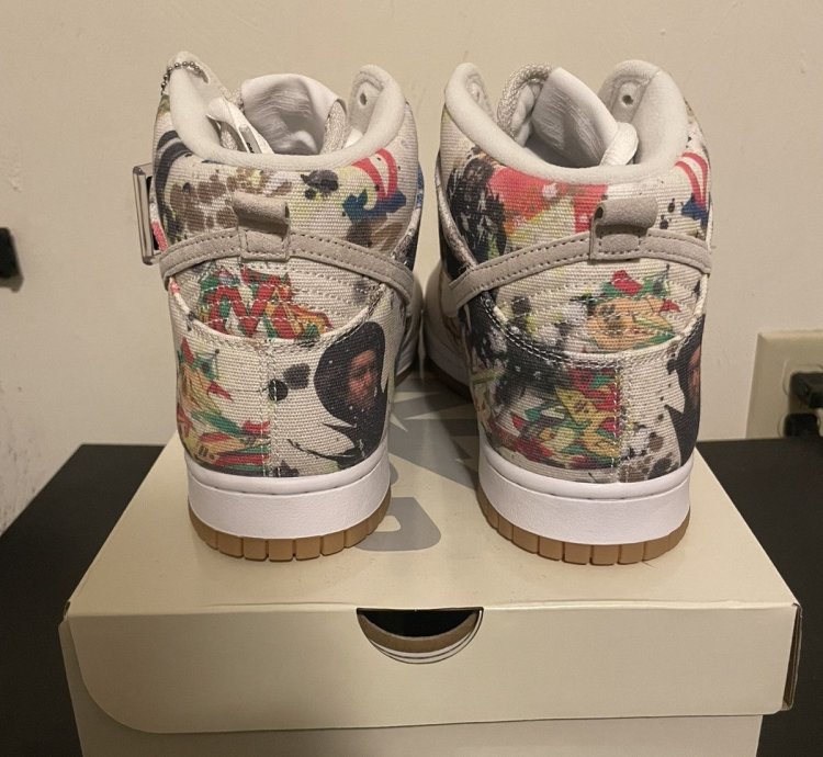 Supreme Nike Sb Dunk High Remmellzee