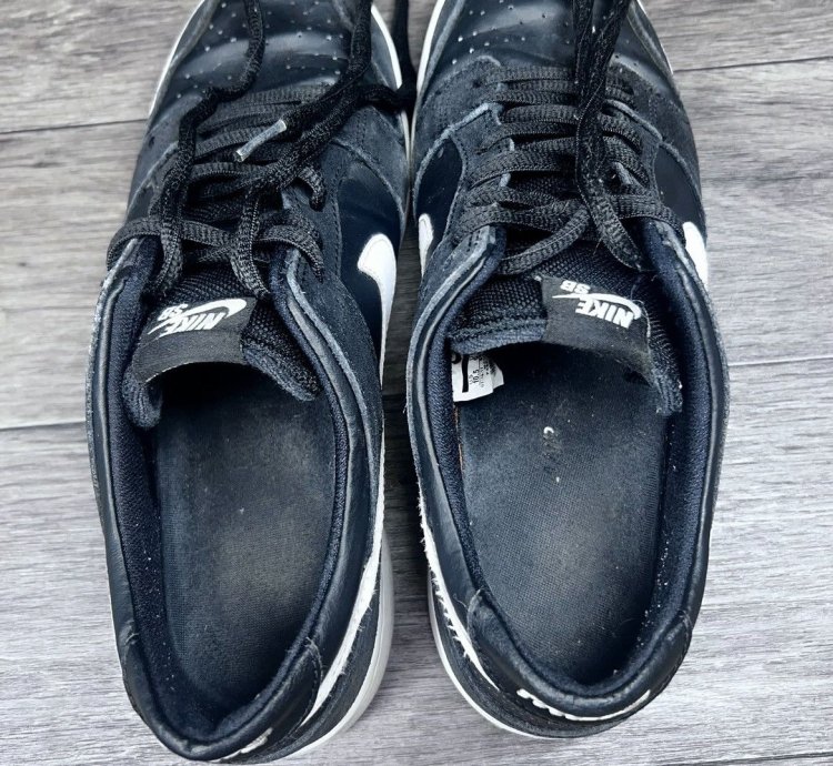 Rare Size 10 5 - Nike Sb Zoom Dunk Low Pro Black Gum 2017