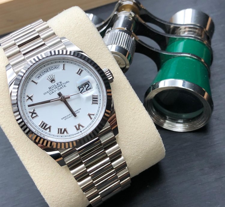 Rolex Day-date 36 White Roman