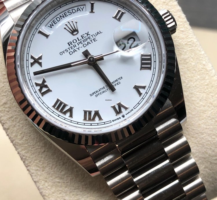 Rolex Day-date 36 White Roman