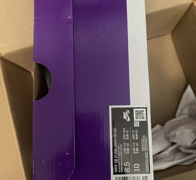 Supreme Nike Sb Dunk High Size 8 5