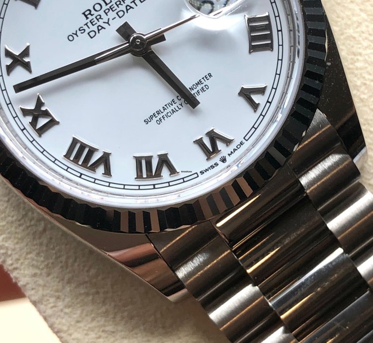 Rolex Day-date 36 White Roman