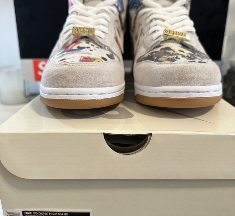 Supreme Nike Sb Dunk High Supreme Rammellzee