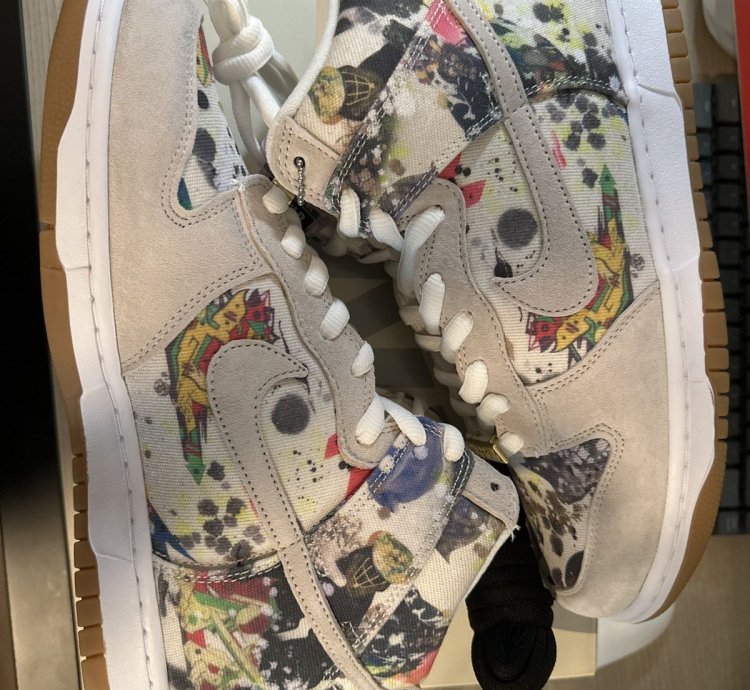 Supreme Nike Sb Dunk High Supreme Rammellzee