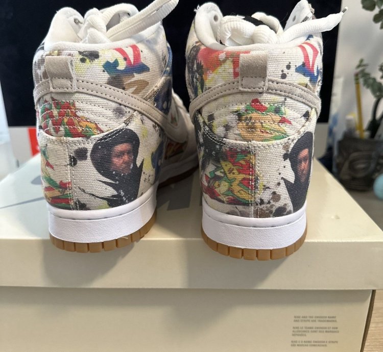 Supreme Nike Sb Dunk High Supreme Rammellzee