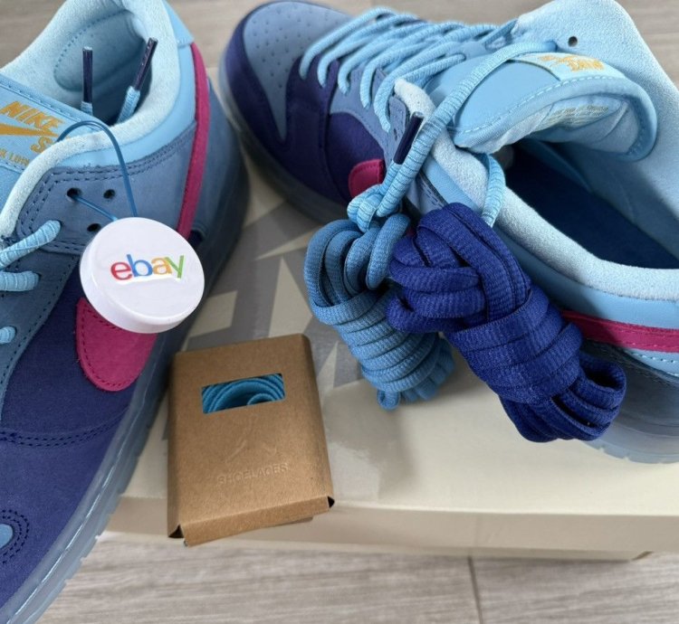 Run The Jewels Nike Sb Dunk Low 4 20 Do9404-400 Blue Pink 12