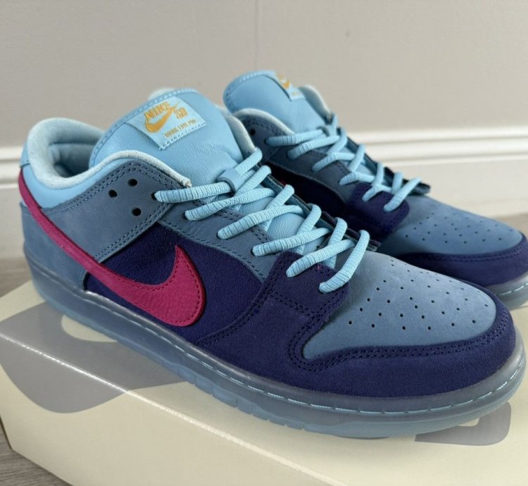 Run The Jewels Nike Sb Dunk Low 4 20 Do9404-400 Blue Pink 12