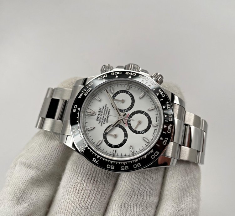 Rolex Daytona 2025 New White Dial Panda 126500ln