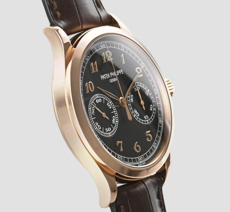 Patek Philippe Chronograph 5170r Chronograph 18k Rose Gold Black Dial
