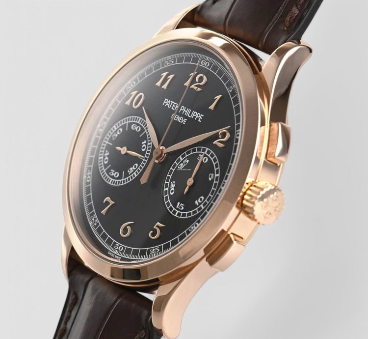 Patek Philippe Chronograph 5170r Chronograph 18k Rose Gold Black Dial