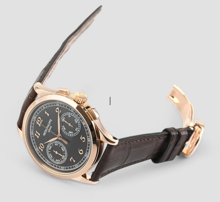 Patek Philippe Chronograph 5170r Chronograph 18k Rose Gold Black Dial