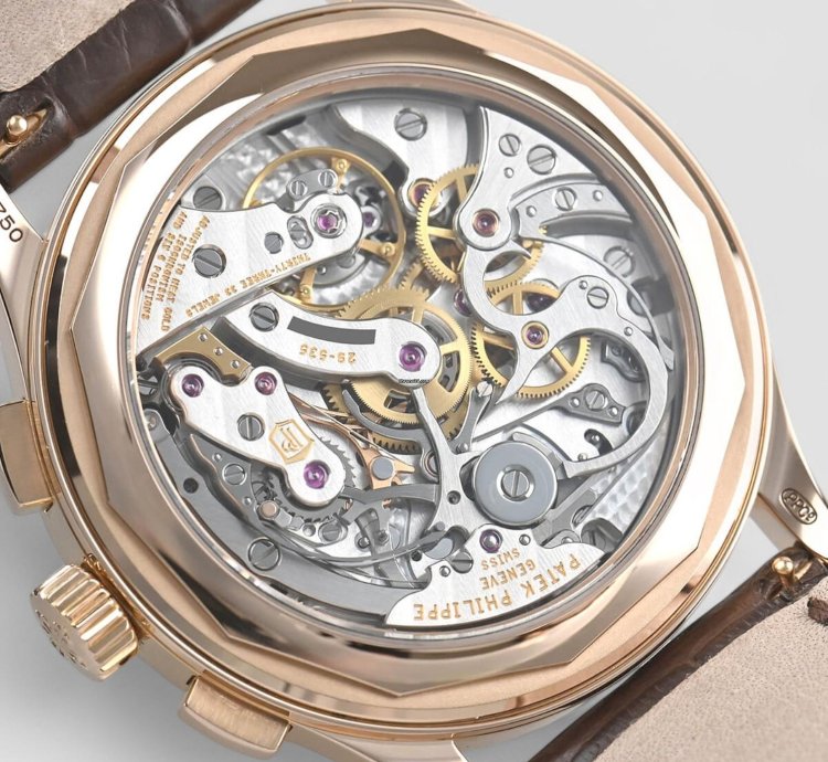 Patek Philippe Chronograph 5170r Chronograph 18k Rose Gold Black Dial