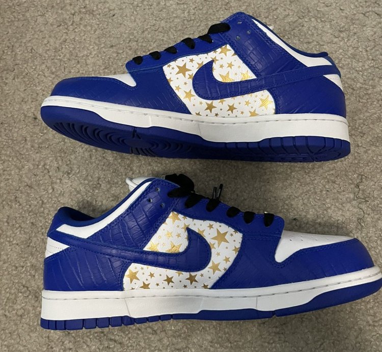 Supreme Nike Sb Dunk Low Blue
