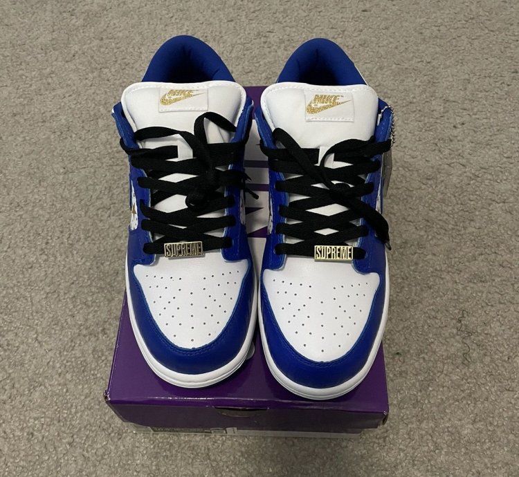 Supreme Nike Sb Dunk Low Blue