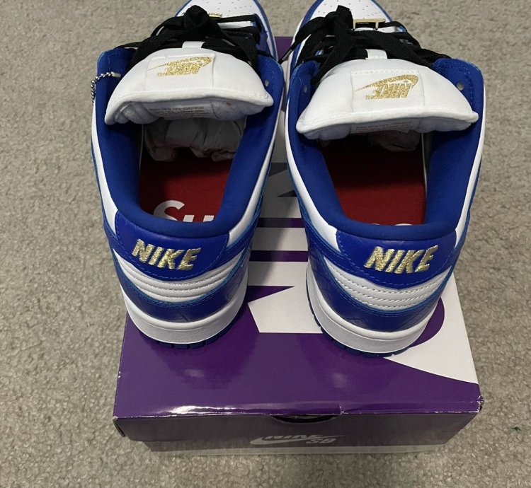 Supreme Nike Sb Dunk Low Blue