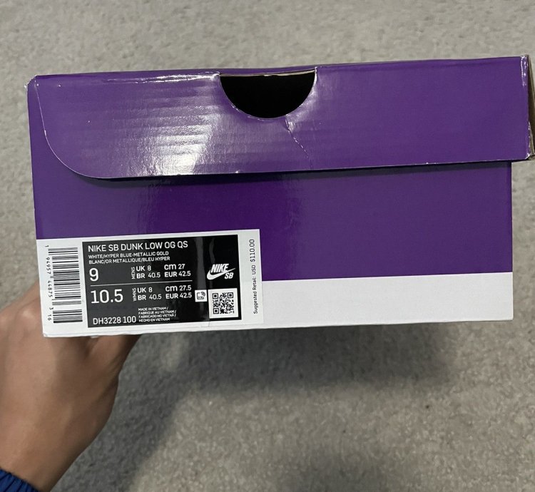 Supreme Nike Sb Dunk Low Blue