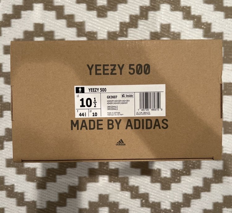 Adidas Yeezy 500 Ash Grey - Size 10 5