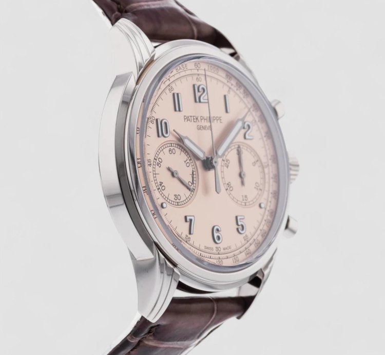 Patek Philippe Chronograph 5172g Salmon 18k White Gold
