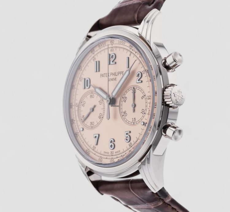 Patek Philippe Chronograph 5172g Salmon 18k White Gold