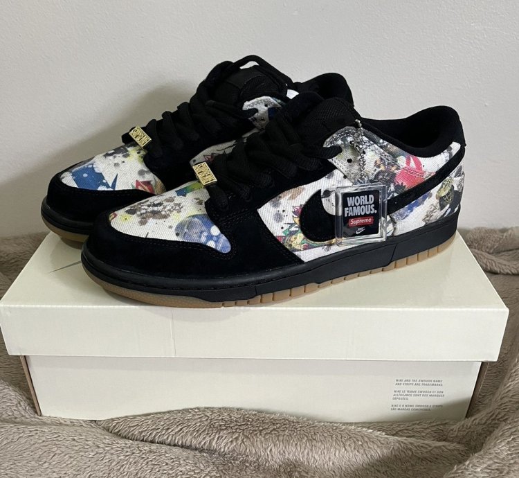 Supreme Nike Sb Dunk Low Rammellzee 9 5