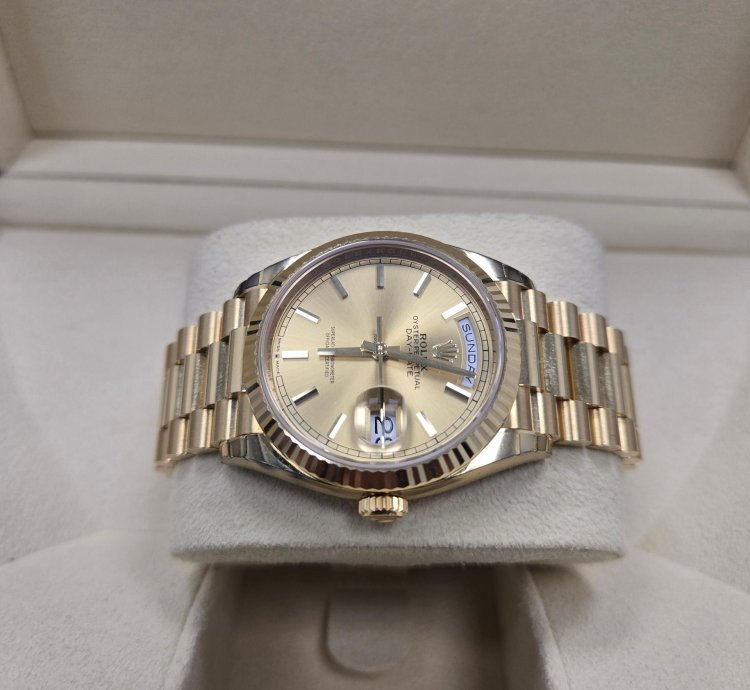 Rolex Day-date 36 Yellow Gold Full Stickers