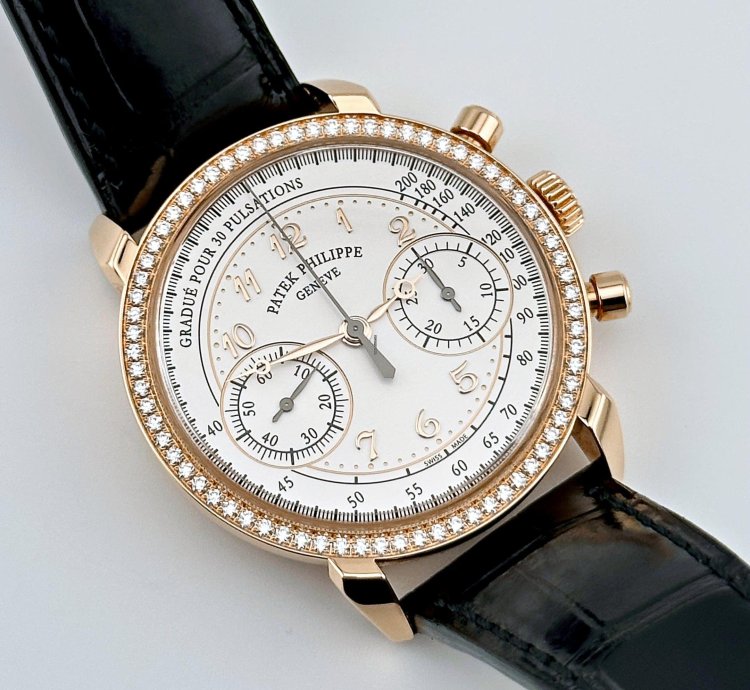 Patek Philippe Chronograph 7150 250r-001 Rose Gold Silver Dial 2022