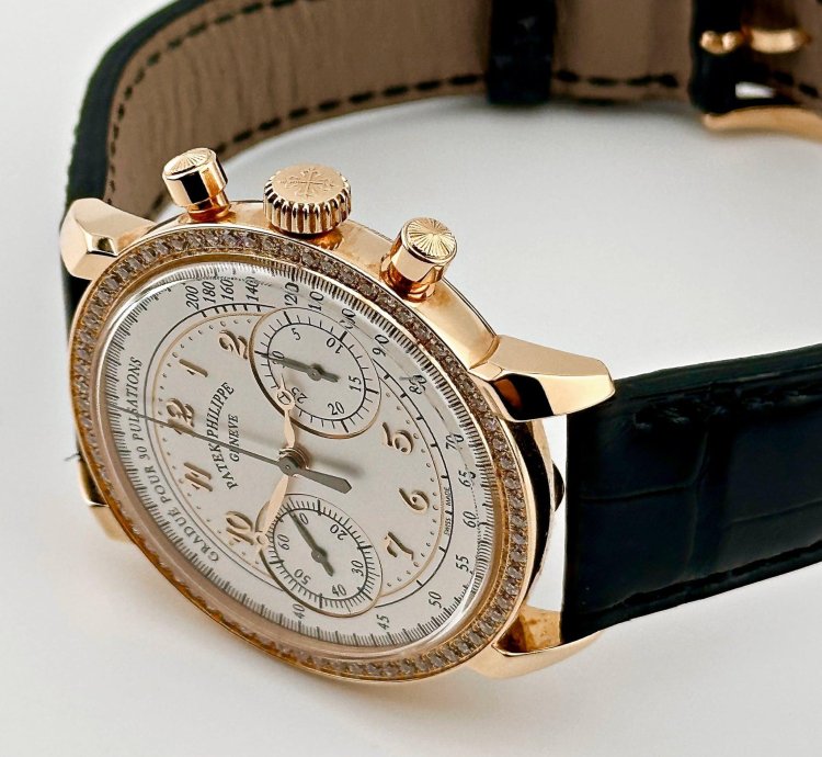 Patek Philippe Chronograph 7150 250r-001 Rose Gold Silver Dial 2022