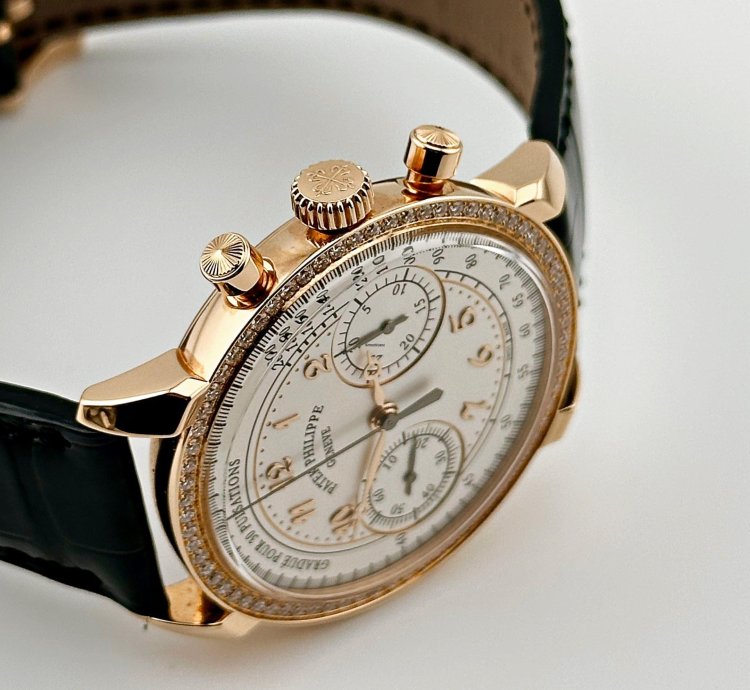 Patek Philippe Chronograph 7150 250r-001 Rose Gold Silver Dial 2022