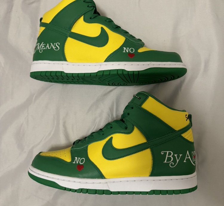 Supreme Nike Sb High Dunk Brazil Size 11