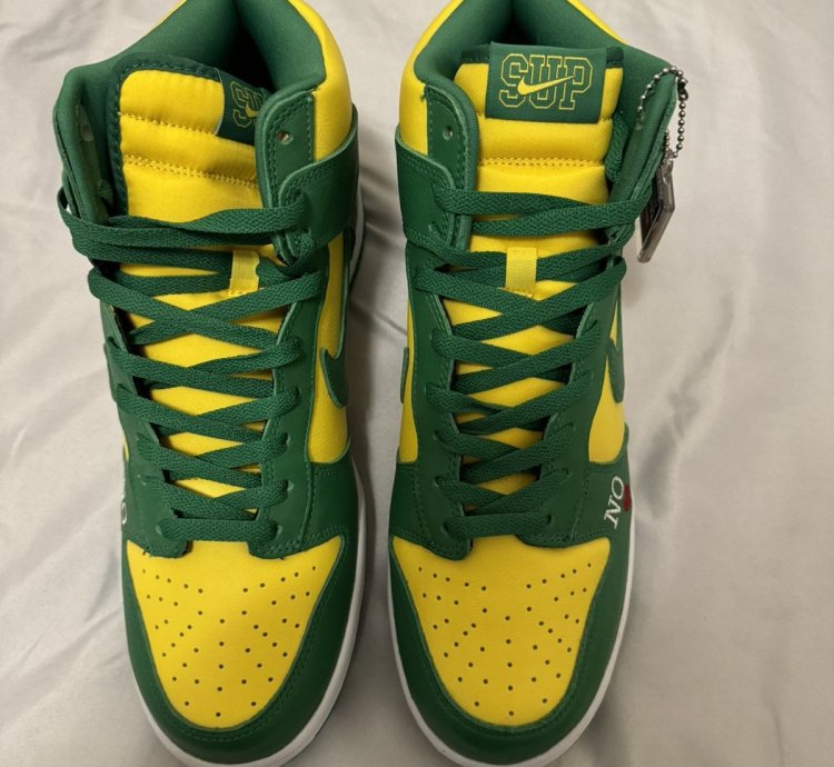 Supreme Nike Sb High Dunk Brazil Size 11