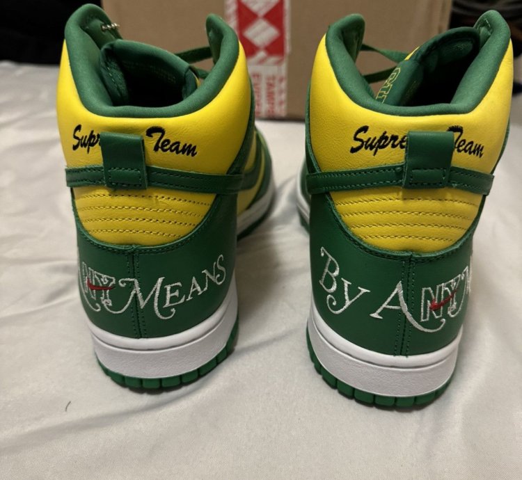 Supreme Nike Sb High Dunk Brazil Size 11